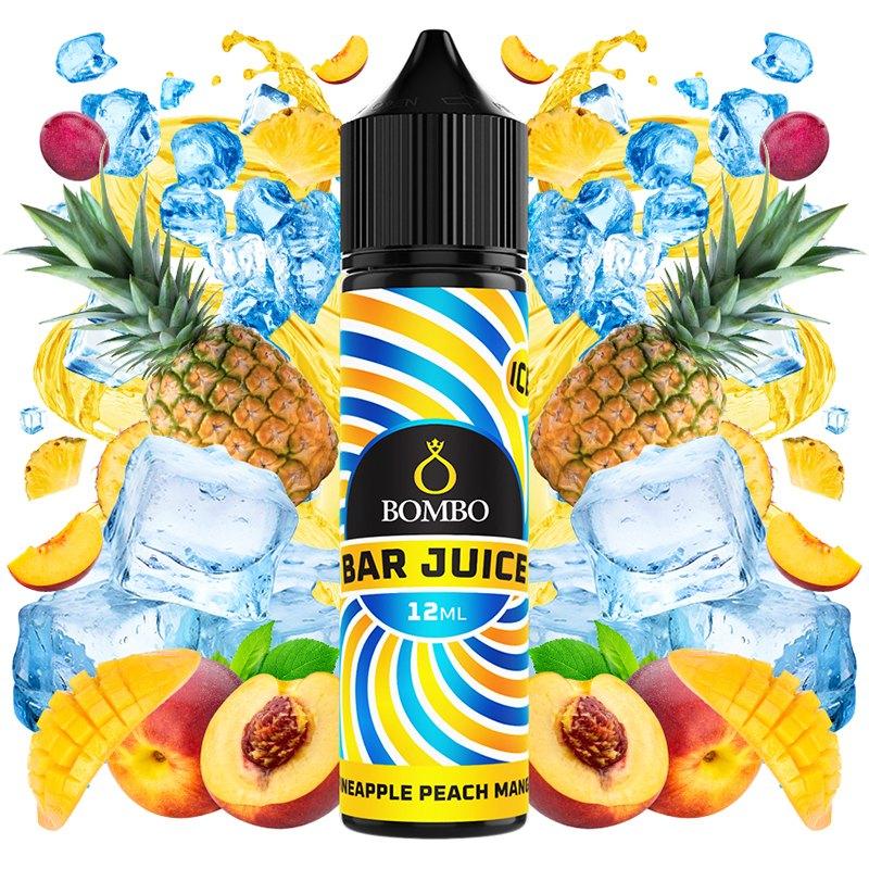 Bombo Bar Juice Pineapple Peach Mango Ice - 12ml