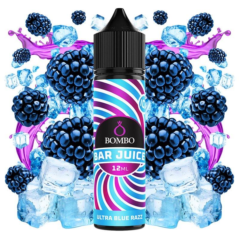 Bombo Bar Juice Ultra Blue Razz Ice - 12ml