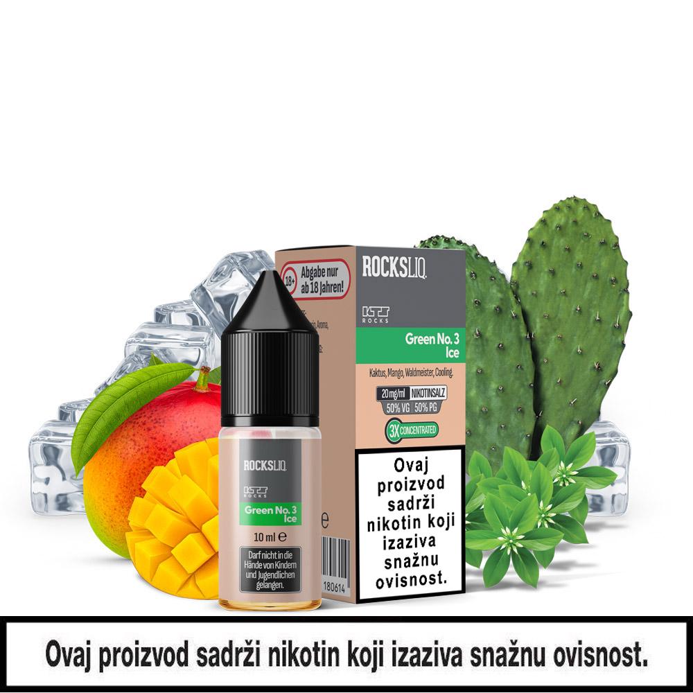 KTS RocksLiq 20MG - Green No.3 Ice - 10ml