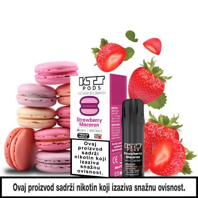 KTS zamjenski pod -Strawberry Macaron 2ml/20mg