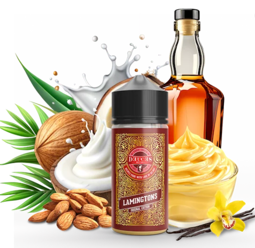 Deuces - Lamingtons Original 0mg 80ml/120 ml