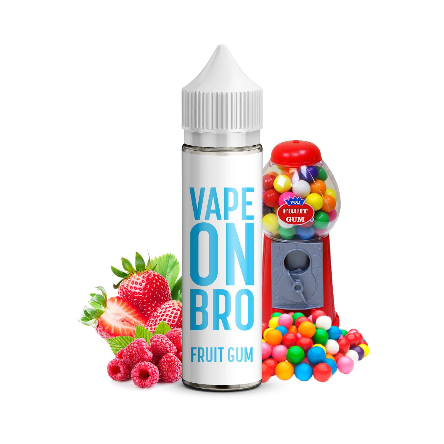 Vape On Bro 50ml - Fruit Gum