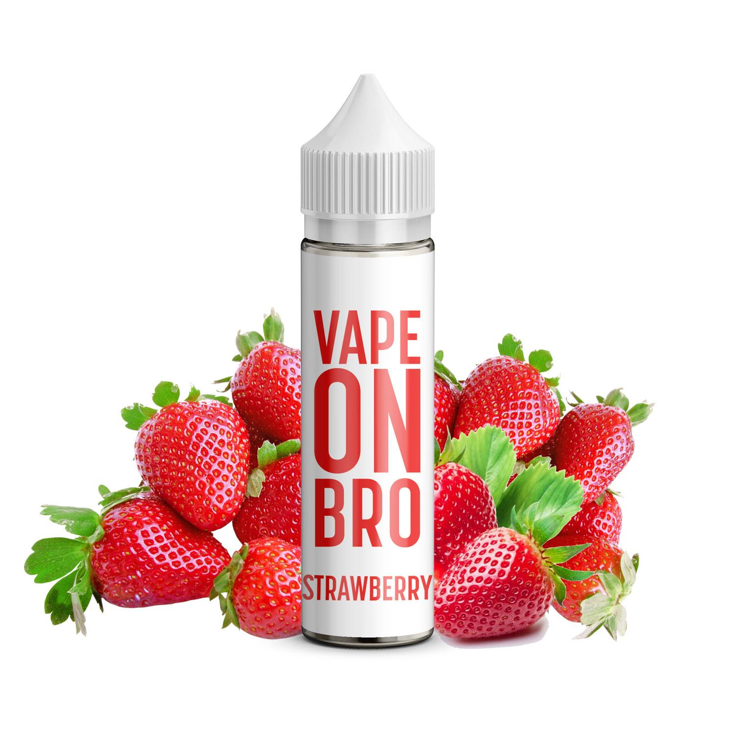 Vape On Bro 50ml - Strawberry