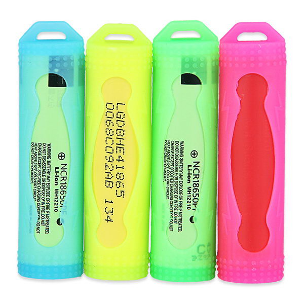 Silikonska futrola za 18650 baterije - Plava